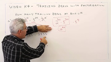 K4--Trailing Zeros With Factorizations
