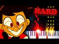 UPSIDE DOWN A Hazbin Hotel Song Piano Tutorial 