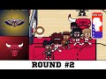 Retro RNBA | Round 2 - Game #2: Pelicans (0-1) @ Bulls (1-0) | Drop a comment about the performance