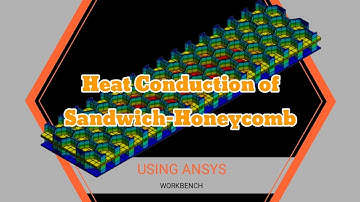 Heat Conduction Of Composite Honeycomb using ANSYS