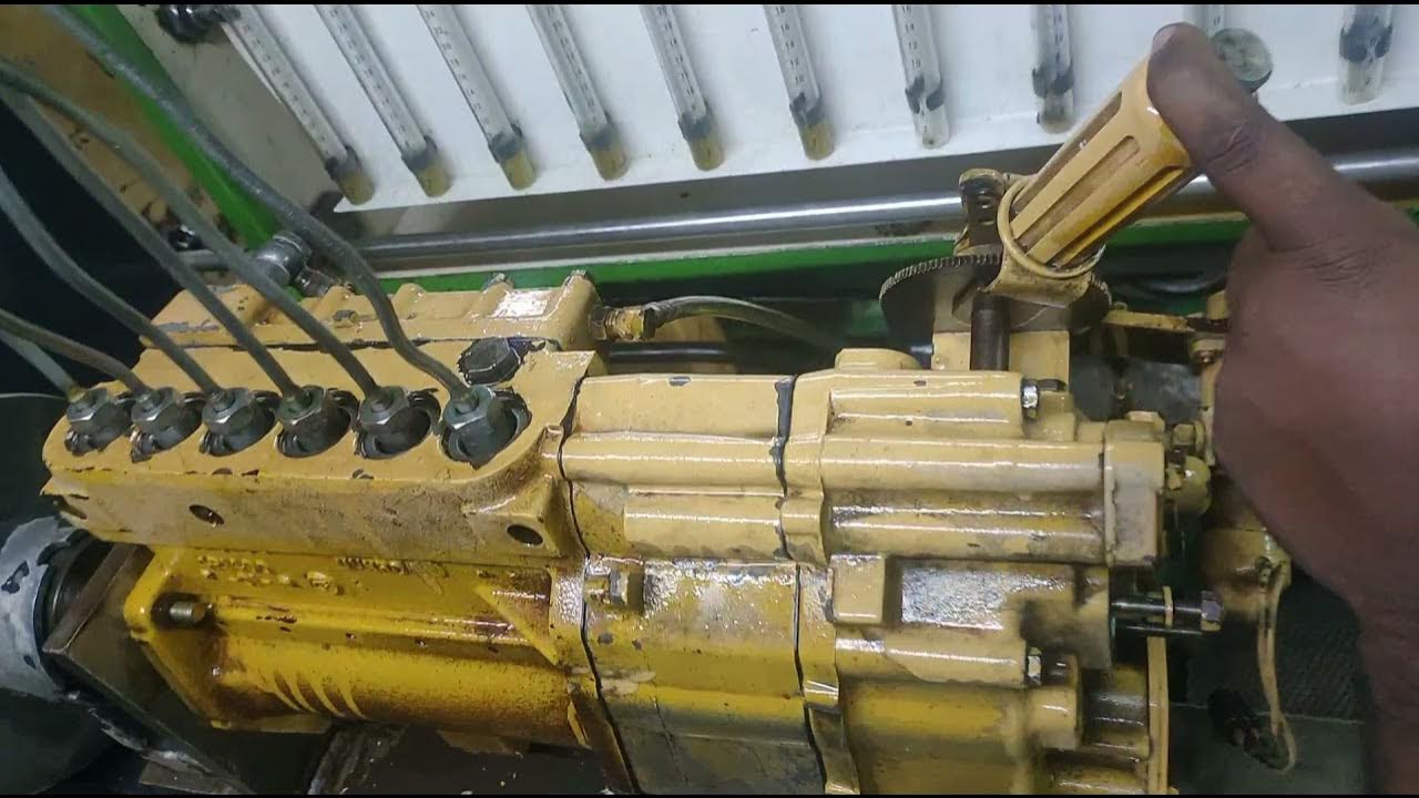 CAT 3306 FUEL INJECTION PUMP - YouTube