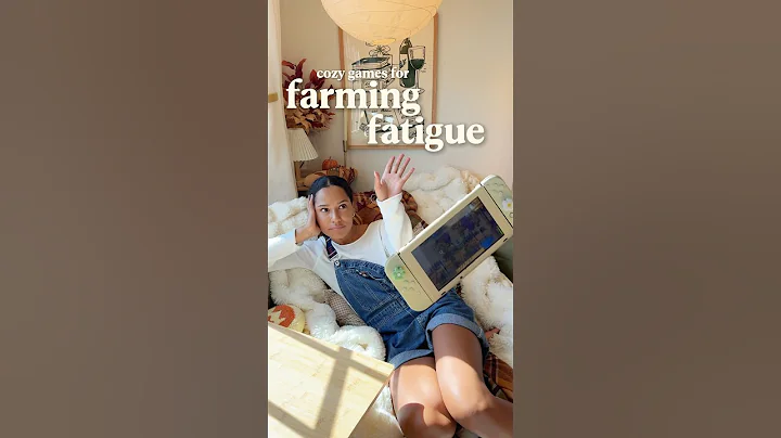 cozy games with zero farming!🙅🏽‍♀️🥕