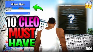 Top 10 Cleo *mods* You must have | GTA SA Android