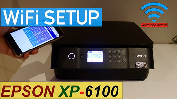 Epson XP 6100 WiFi Setup, Wireless Setup Using iPhone.
