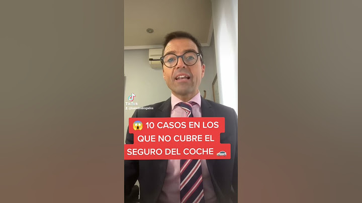 ‼️SEGUROS: 10 CASOS QUE NO CUBRE SEGURO COCHE‼️