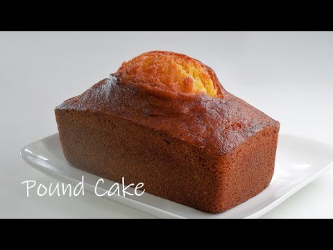       , Simple and Easy Pound Cake Recipe, Perfect, Dense, Moist Loaf Cake