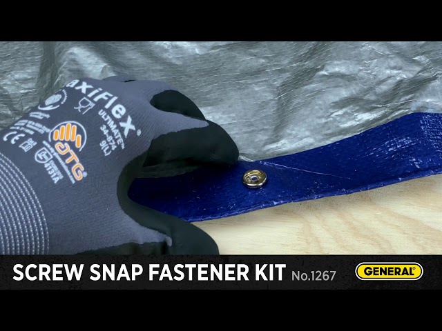 Arrow Snap Fastener Kit (6-Sets)