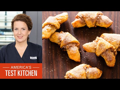 How to Make Rugelach with Raisin-Walnut Filling