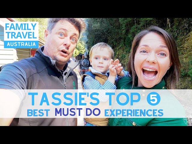 TASMANIA’S BEST MUST DO EXPERIENCES | Top 5 | Caravanning Family Travel Australia EP 39