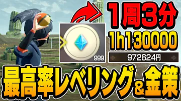 最効率 レベル上げと金策を同時にできる最強の周回方法について ポケモンレジェンズアルセウス 