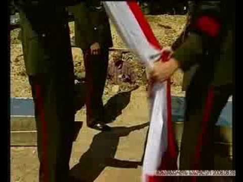 ქართველი მეომრების დასაფლავება. 2008 წ. აგვისტო.