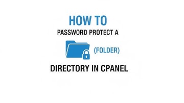 How to Password Protect a Directory (Folder) in cPanel
