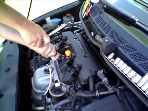 How to change spark plugs honda civic