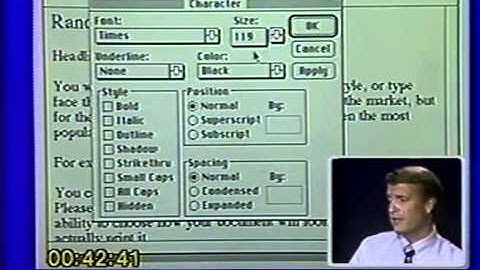 THE MOST BORING VIDEO EVER MADE (Microsoft Word tutorial, 1989)