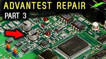 🔴 Advantest R6581T Repair Part 3 - Fixing Various Issues - No.1055