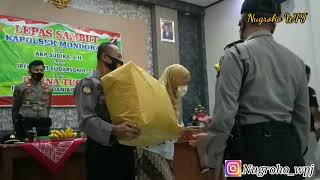 Yel-yel Polsek Mondokan// Lepas Sambut Kapolsek Mondokan, Polres Sragen, Polda Jateng.