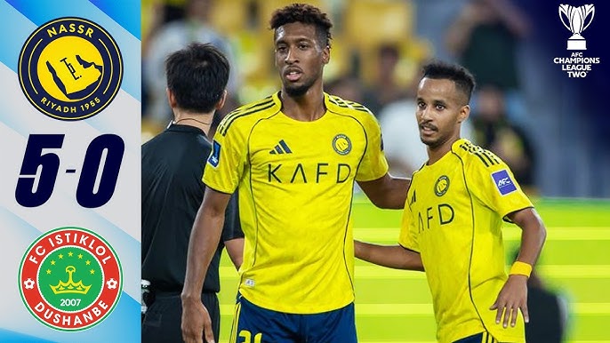 Coman & Mané seal the show! | Al Nassr 🇸🇦 vs FC Istiklol ...