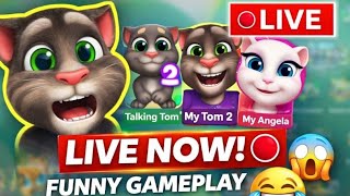 TalkingTomCatGamings is live#MyTalkingTom 2#Shorts#MobileGaming#Gaming#USA#BRAZIL#VIRAL