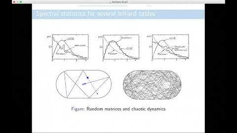 Quantum chaos (Nalini Anantharaman)