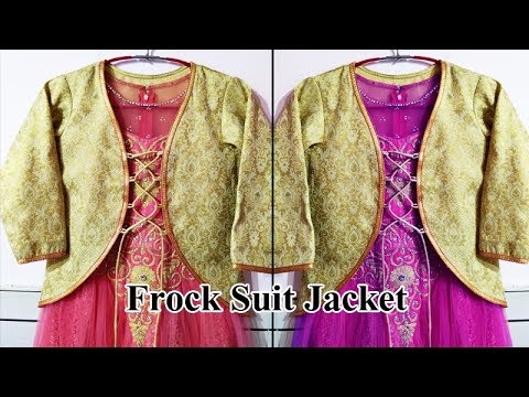 frock with coat design