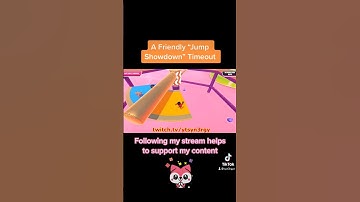 A Friendly "Jump Showdown" TIMEOUT ► Fall Guys #Shorts