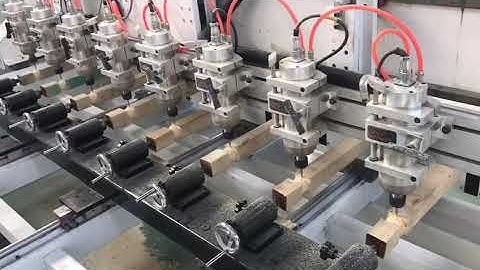 4 Axis Multi -head Cnc Router