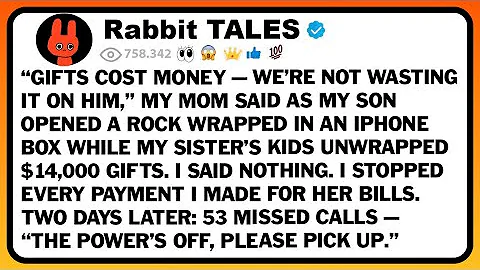 “Gifts Cost Money — We’re Not Wasting It On Him,” My Mom Said As My Son Opened A Rock Wrapped In An