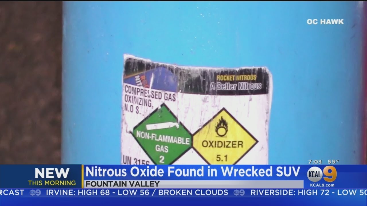 Nitrous Oxide Found In Wrecked SUV YouTube