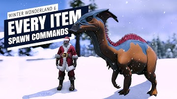 ARK Winter Wonderland 6 Spawn Commands (Including Chibis)