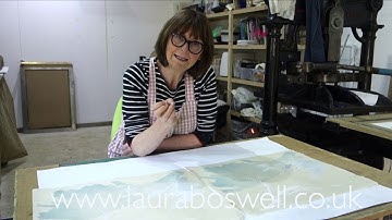 Reduction Lino with Laura Ep 30, Creating Distance in a Reduction Linocut Print