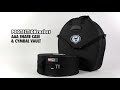 Tui de caisse claire protection racket aaa et coffre de cymbales aaa