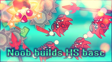 When a Noob makes a HS base | Compilation | Starve.io