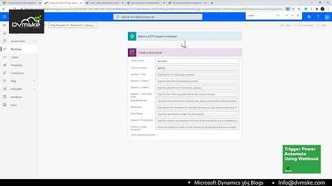 Trigger Power automate flow using Webhook in Plugin (PRT) MSCRM