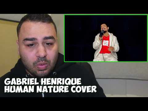 Gabriel Henrique - Human Nature (Michael Jackson) REACTION