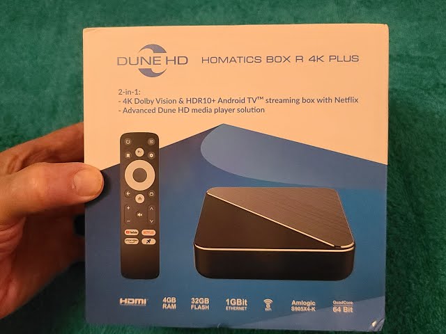 Dune HD Homatics Box R 4K Plus – My Audio Visuals