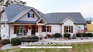 Luxury, Acreage & Iconic Views in Pilot Mountain, NC | Custom Home Tour