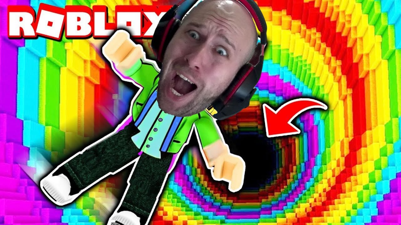 קפצתי לחור הכי עמוק ומפחיד ברובלוקס ! | Drive into a big hole