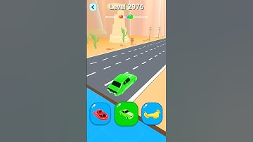 Shape-shifting Funny Race All Level Gameplay Walkthrough Master Level #2976 BeamNG.drive #Shorts