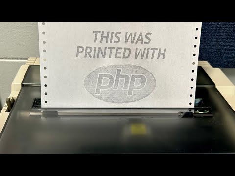 This retro printer