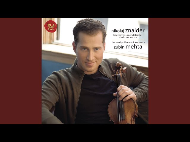 Mendelssohn - Concerto pour violon n°2: final : N.Znaider / Orch. Phil. Israël / Z.Mehta