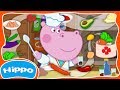 Гиппо 🌼 Детская кухня Накорми друзей 🌼 Мультик игра для детей (Hippo)