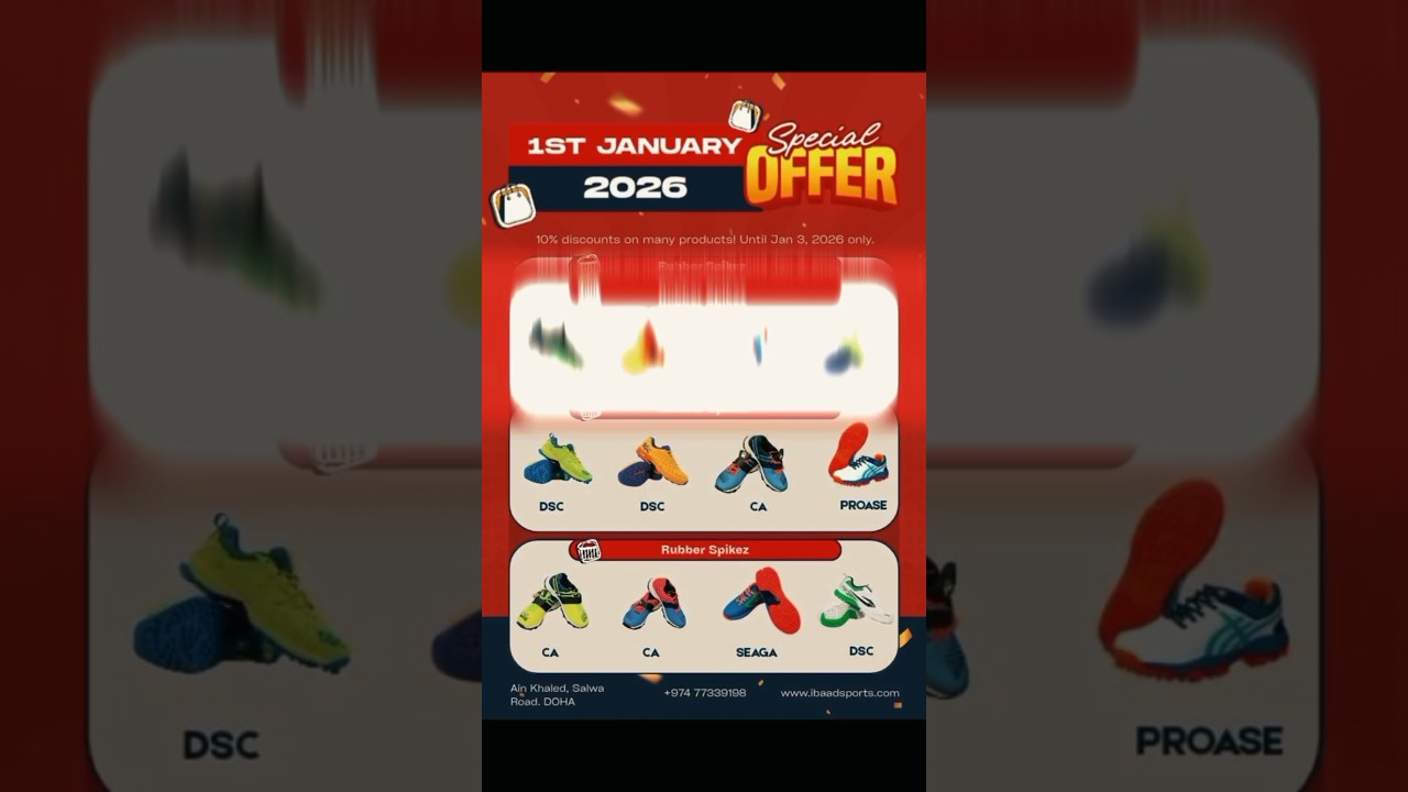 ✨ Welcome 2026 From Ibaad Sports ✨ 