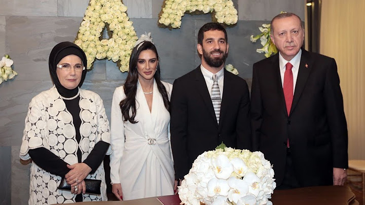 Cumhurbaşkanı Erdoğan, Arda Turan’ın Nikah Şahidi Oldu