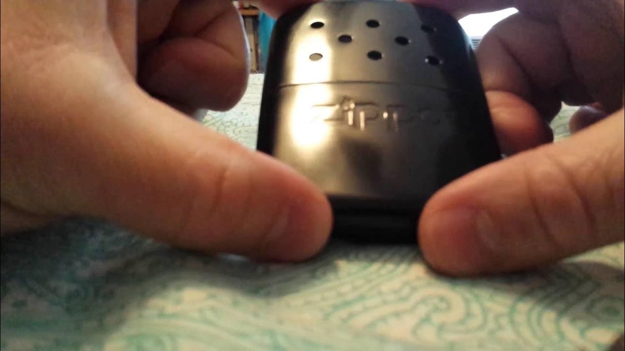 Shut Off Zippo hand warmer without burning yourself. YouTube