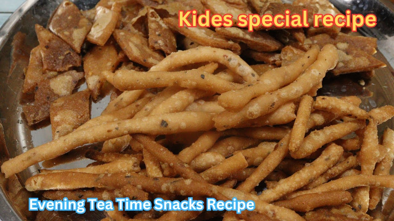 Evening Tea Time Snacks Recipe Kides special recipe Tea Time Snacks