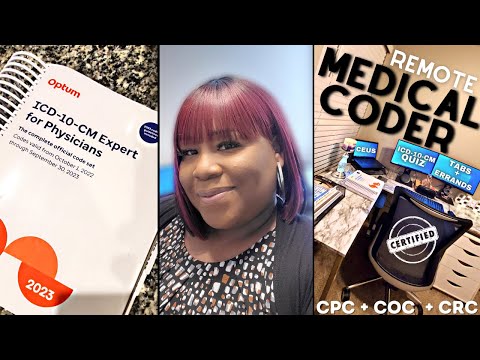 Day in the Life of a Medical Coder | Remote Medical Coder 9-5 | WFH