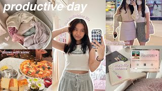 productive day ♡ romanticizing life, healthy habits, work-life balance (ෆ˙ᵕ˙ෆ)♡✨🍃