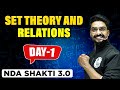 Nda maths 2023  set theory and relations  nda crash course