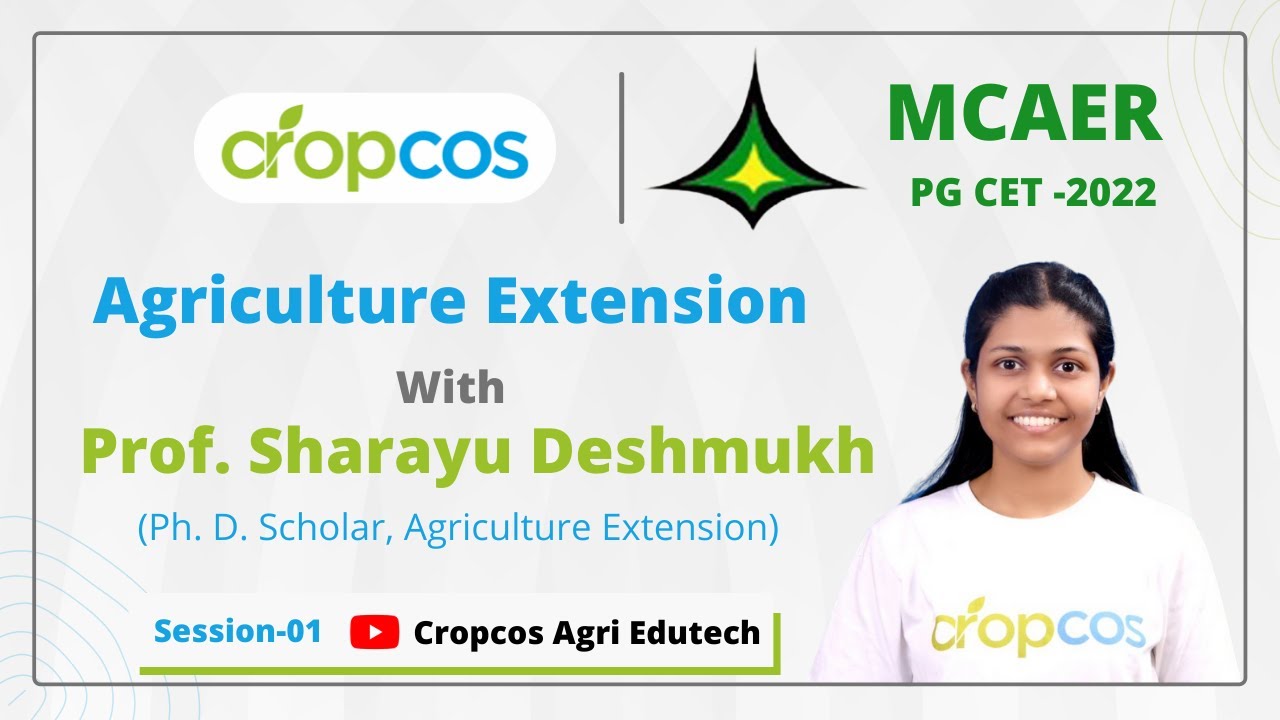 L1 Rural Sociology I Agriculture Extension By  Sharayu Deshmukh I 