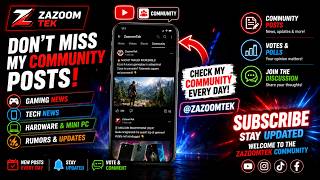 Welcome To The Zazoomtek Community